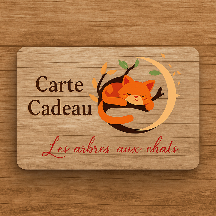 Carte-cadeau đ - Les arbres aux chats