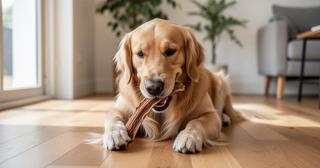 Des idées d'activités masticatoires pour chien avec des friandises naturelles