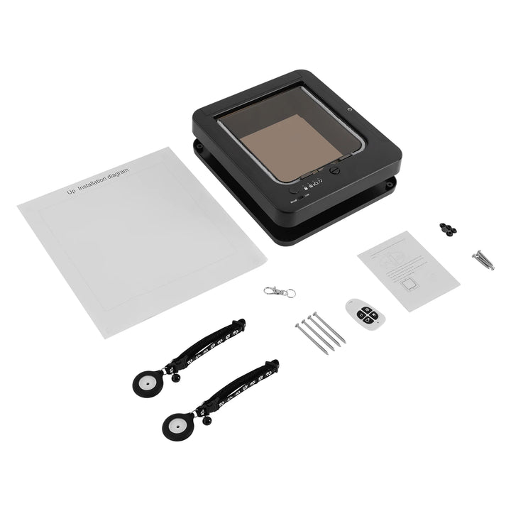 Chatière pour chat "Smart Pattes Libres" – Modèle Connecté RFID