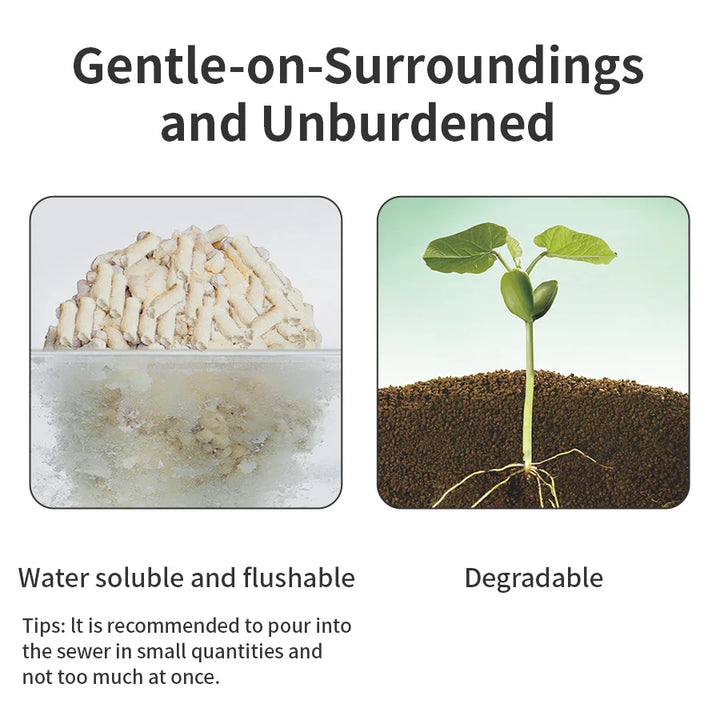 Litière Tofu Anti-Odeurs – Modèle "PureTofu FreshCare"