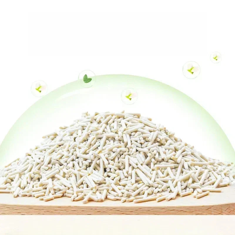 Litière Mixte Tofu & Bentonite – Modèle "HybridClean Ultra"