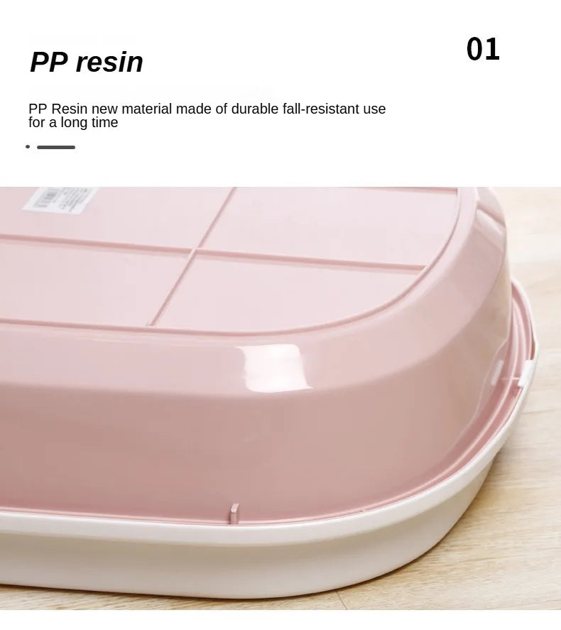 Bac à litière semi-fermé pour chat – Modèle "EasyClean Comfort"