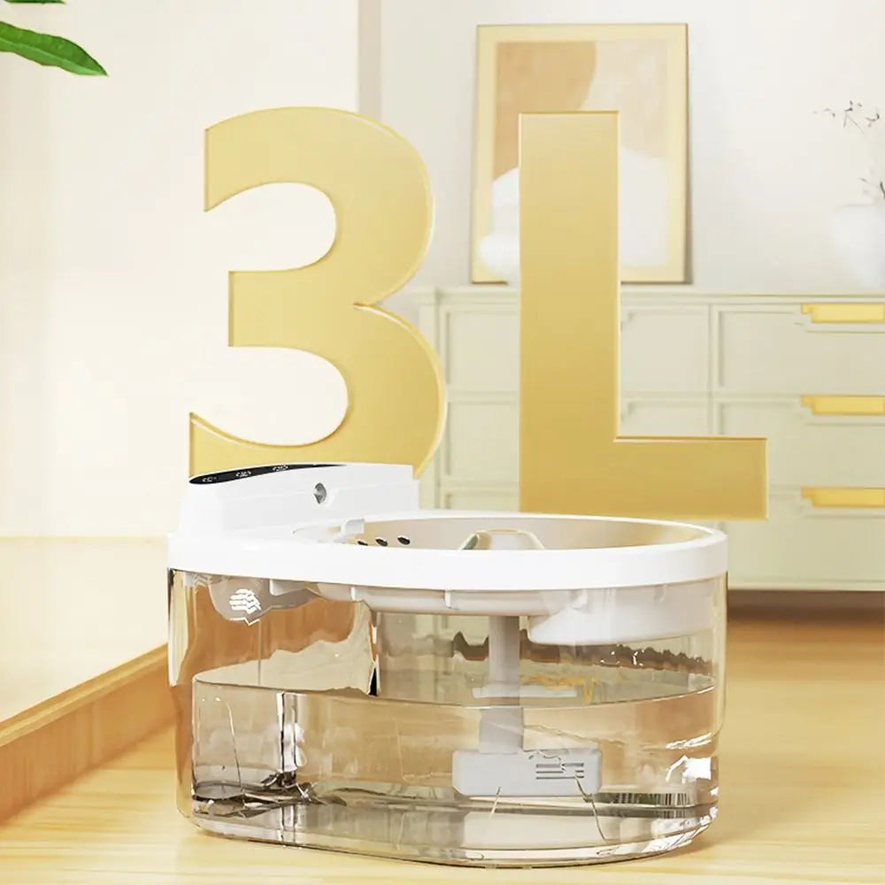 Bain à remous 3L en verre transparent avec couvercle blanc pour détendre les pieds.