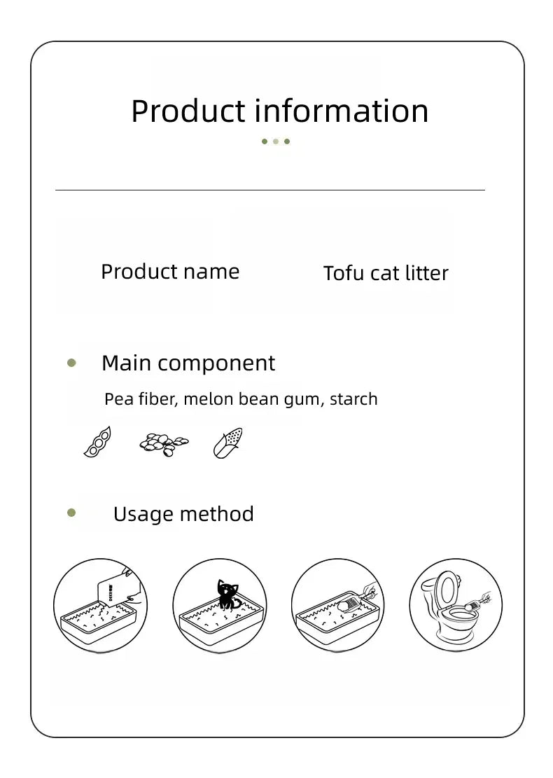 Litière Mixte Tofu & Bentonite – Modèle "HybridClean Ultra"