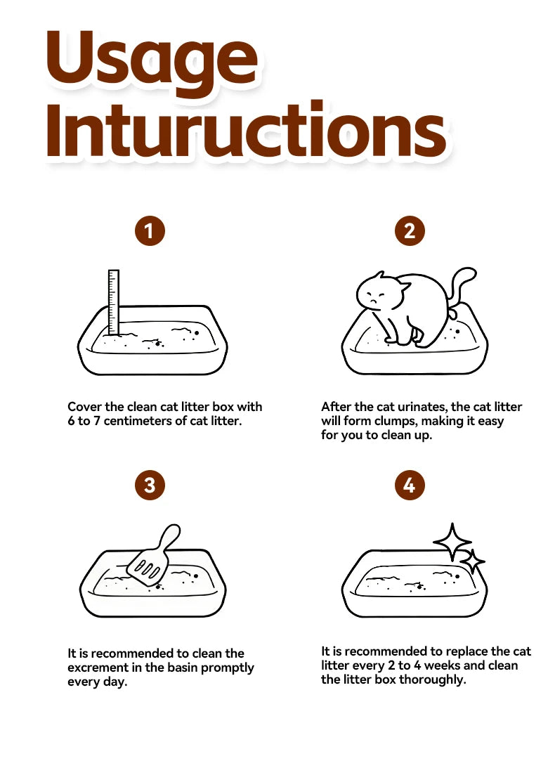 Litière végétale tofu biodégradable sans poussière – Modèle "TofuPure"