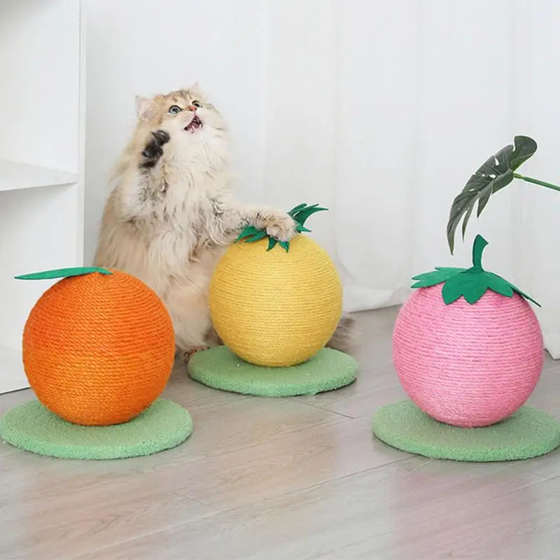 Boule à chat Fruit en sisal - CatFruit