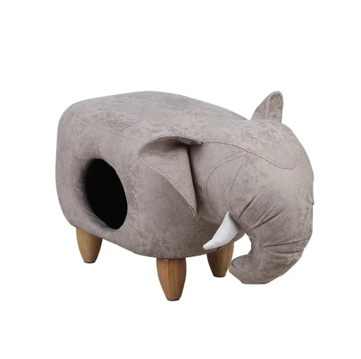 Arbre a chat design pouf en forme d'éléphant - Modèle ElephHaven