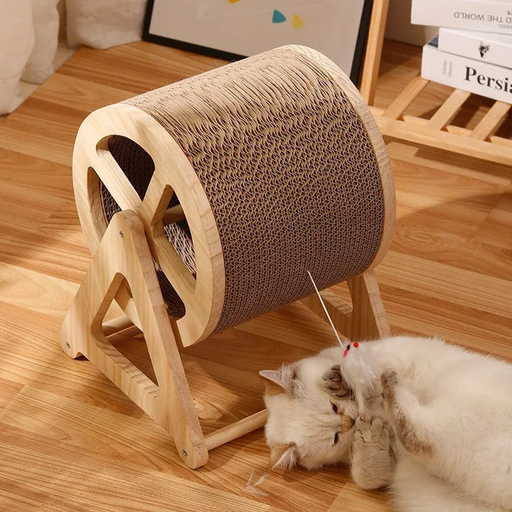 Roue d'Exercice pour Chat - Modèle "WhiskerWheel"