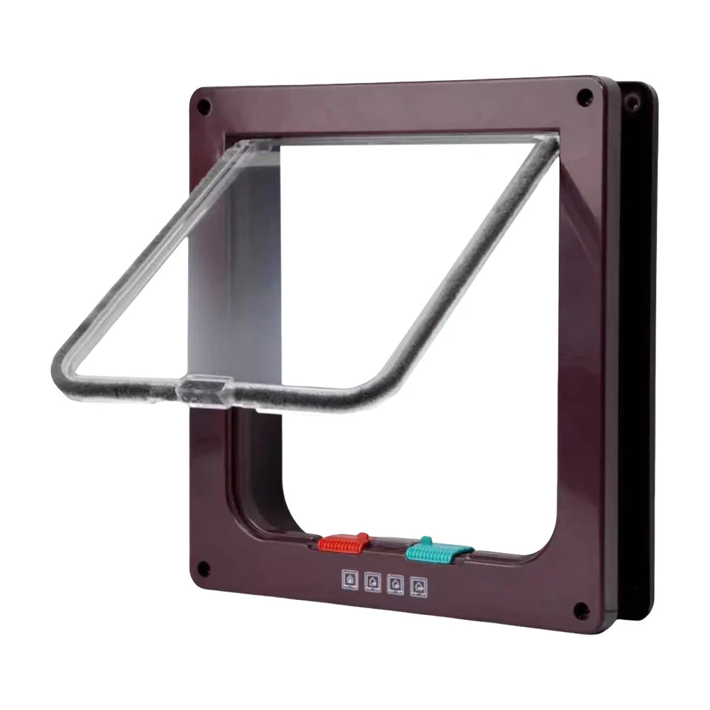 Chatière pour chat "Libre & Serein" – Modèle 4 Positions Étanche