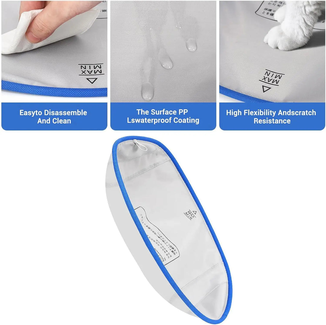Bac à litière automatique ouvert connecté Tuya – Modèle "SmartOpen Mini"