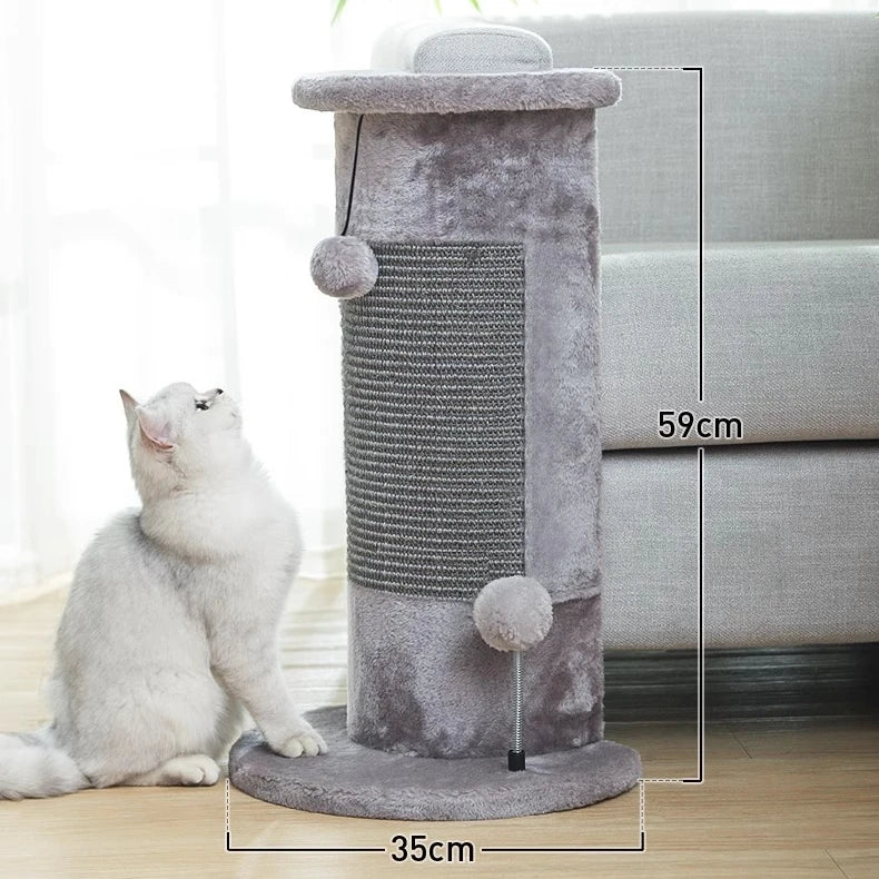 Griffoir chat Vertical Compact pour Chat - Modèle : "Griffo"