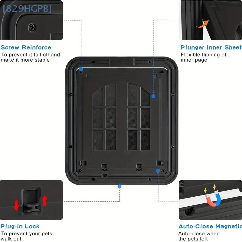 chatière pour chat design