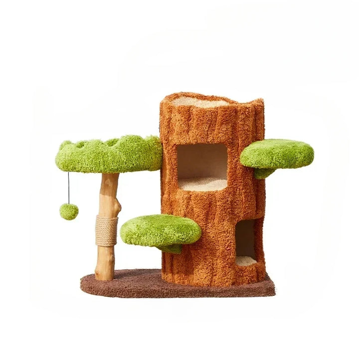 Arbre à chat Design -  Jardin et tronc - HavreChat