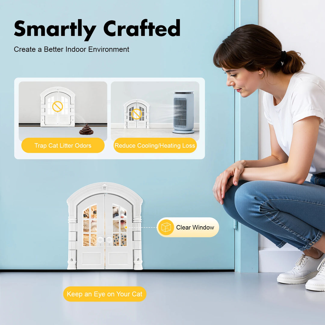 chatière pour chat design