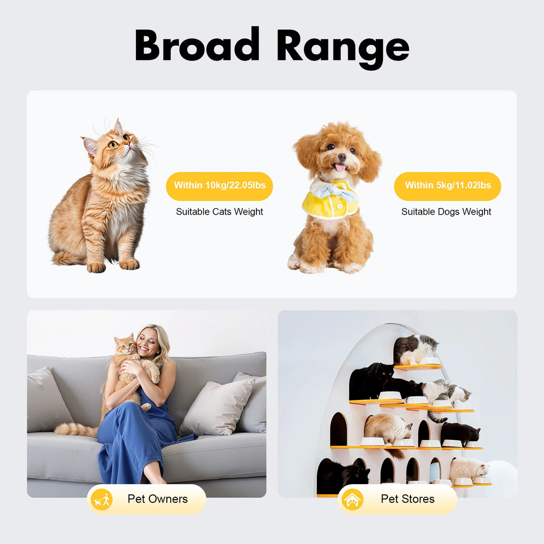 Chatière pour chat élégante et design "Maison Élégance" – Porte intérieure design avec ouverture 180°