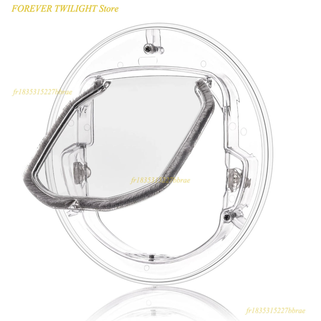 chatière pour chat transparente