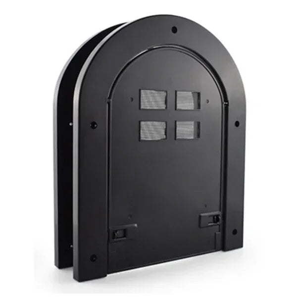 Chatière pour chat "Arche Moderne" – Porte design arrondie avec verrouillage sécurisé