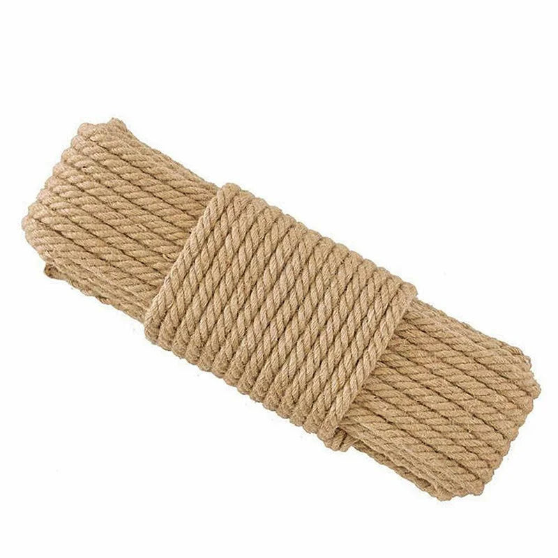 Corde De Sisal Naturel Pour Arbre à Chat - 2 Rouleaux De 50m (6mm), 100m Total, Pour Griffoir Et Bricolage - 13