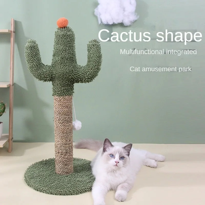 Arbre à Chat Compact - Modèle "CactusPaws Mini"