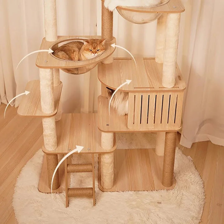 Arbre a chat design - Bois - Félissime