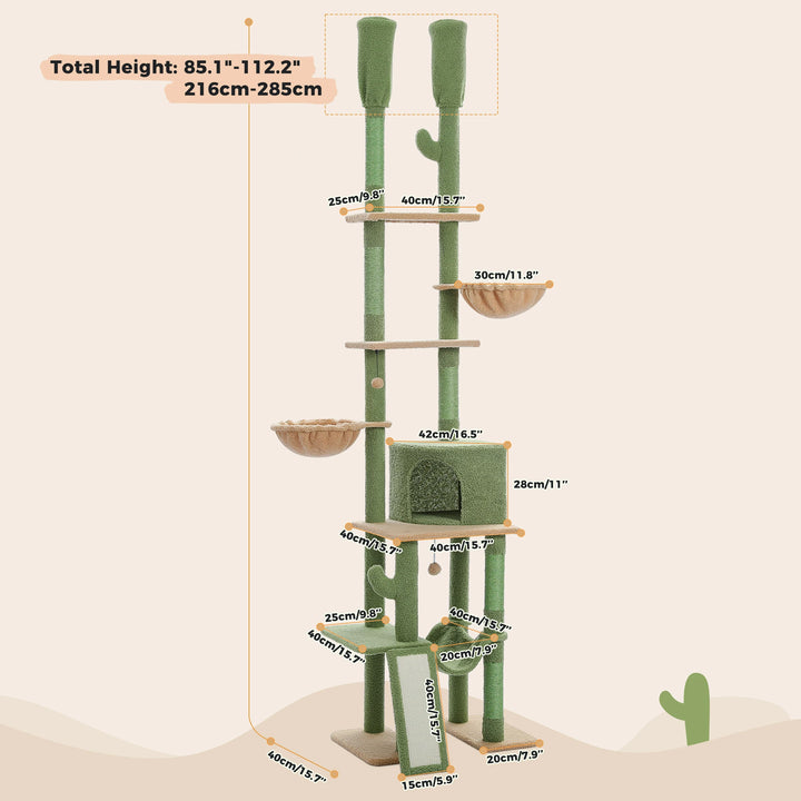 Arbre à chat Catus et Design - XL - CactiPerch