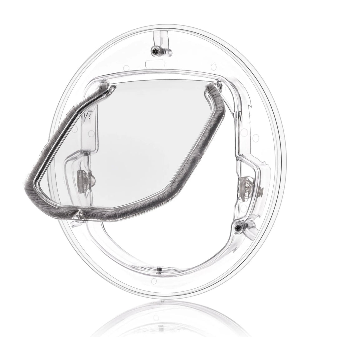 chatière pour chat transparente