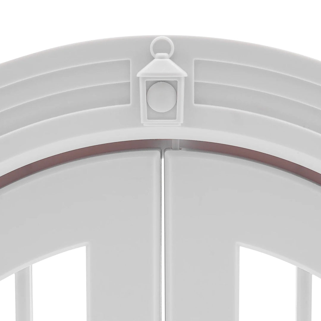 Chatière pour chat élégante et design "Maison Élégance" – Porte intérieure design avec ouverture 180°