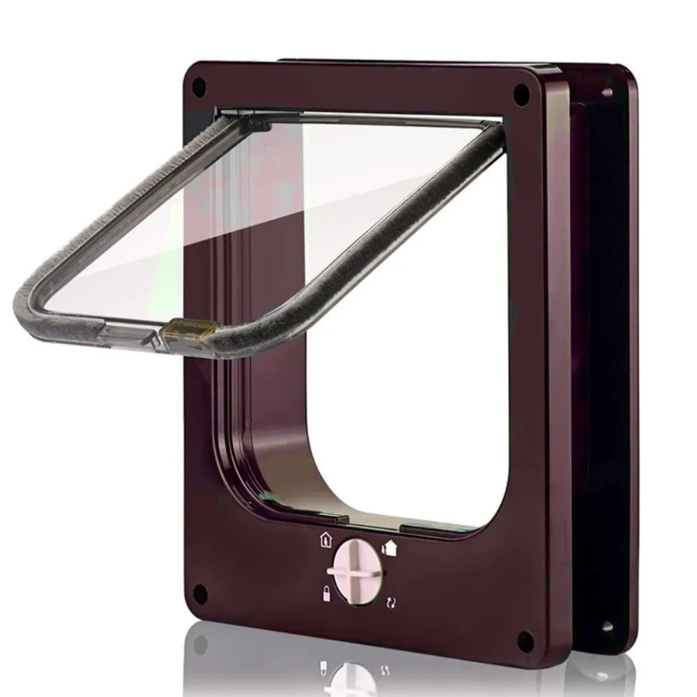 Chatière pour chat "Petit Passage Magique" – Modèle 4 Positions Confort