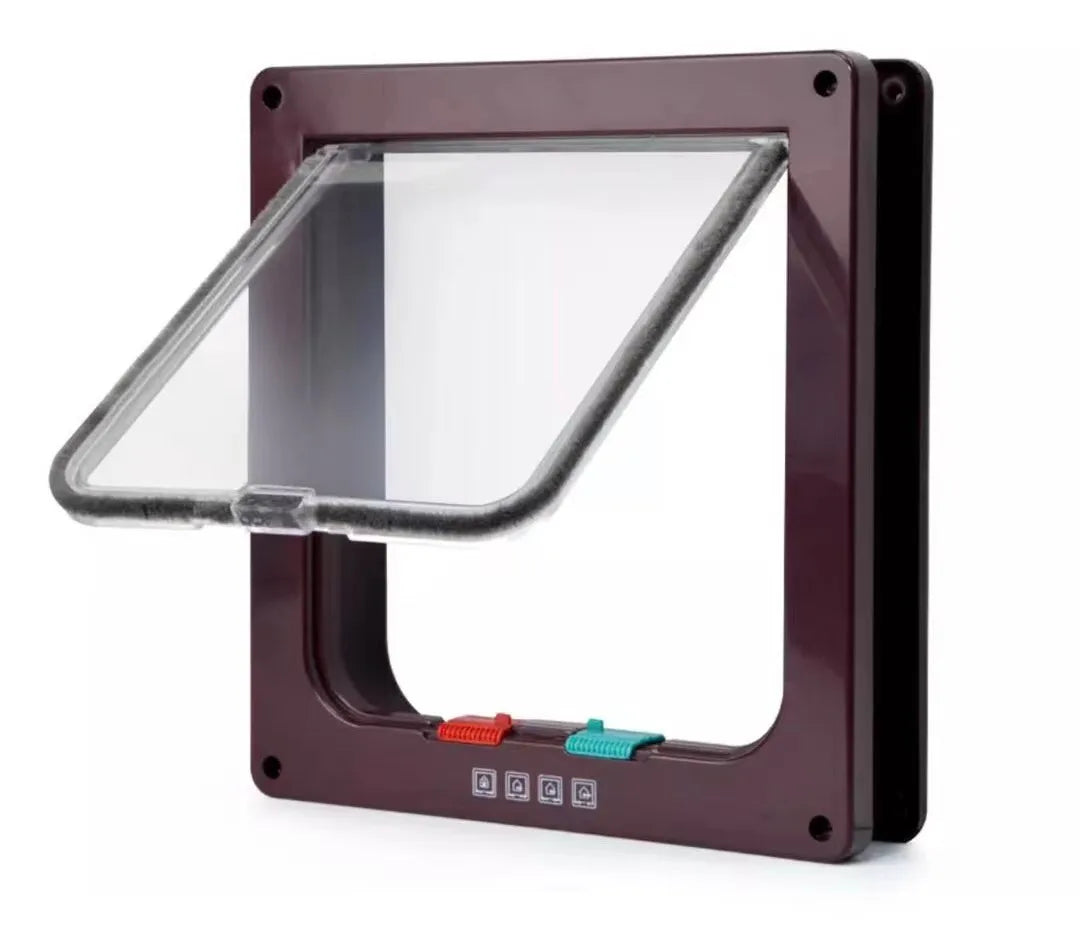 Chatière pour chat "Passage Douillet" – Porte à 4 positions sécurisées