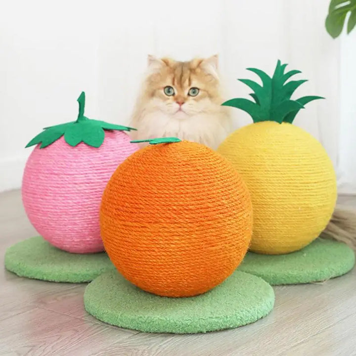 Boule à chat Fruit en sisal - CatFruit