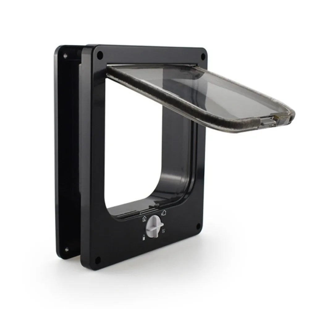 Chatière pour chat "Liberté Douillette" – Modèle 4 Positions Premium