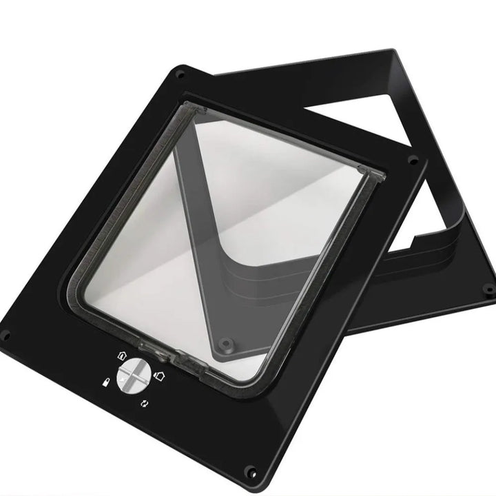 Chatière pour chat "Petit Passage Magique" – Modèle 4 Positions Confort