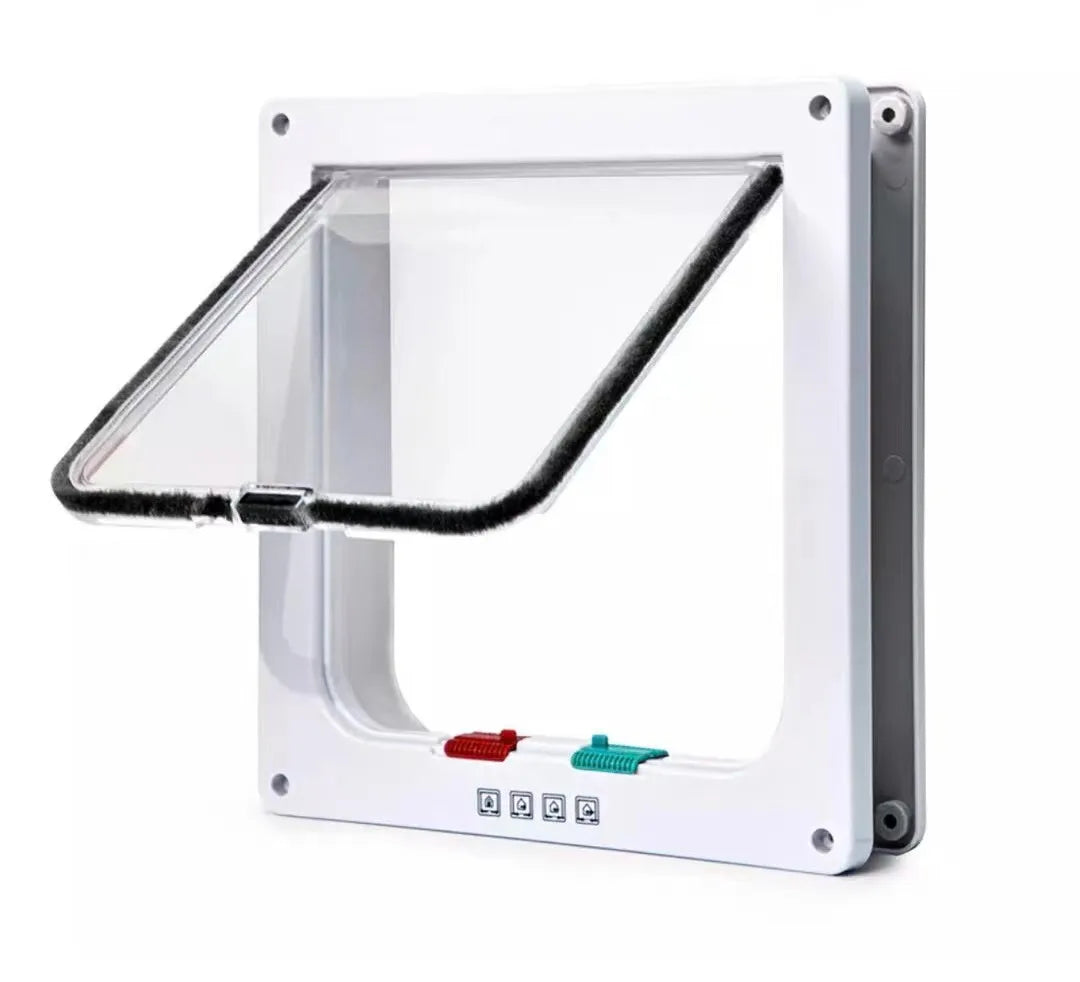 Chatière pour chat "Passage Douillet" – Porte à 4 positions sécurisées