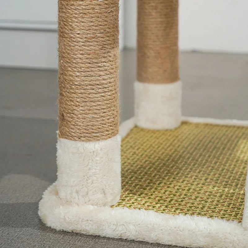 Arbre a chat bois et sisal design - Modèle : ChicCat