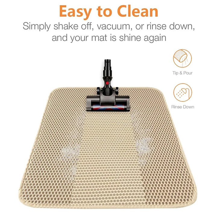 Tapis de litière double couche imperméable – Modèle "CleanStep Pro"