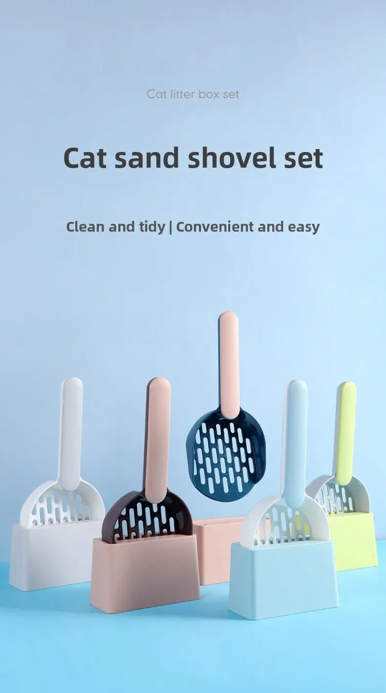 Pelle à litière avec base – Modèle "CleanStation Pro"