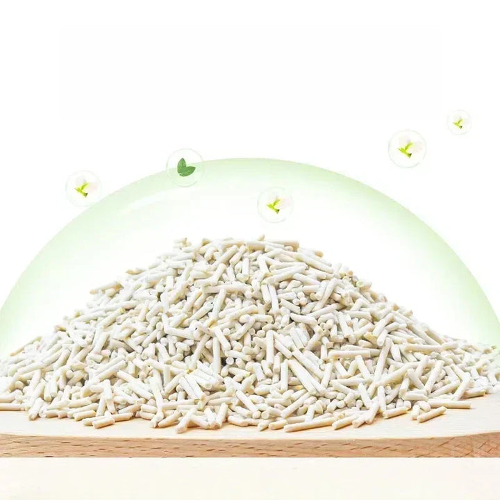 Litière Mixte Tofu & Bentonite – Modèle "HybridClean Ultra"