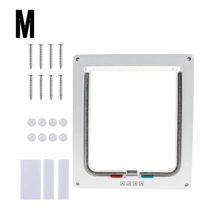 Chatière pour chat "Passage Douillet" – Porte à 4 positions sécurisées