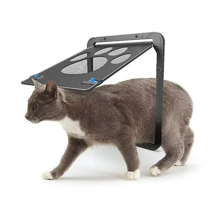 chatière pour chat moustiquaire