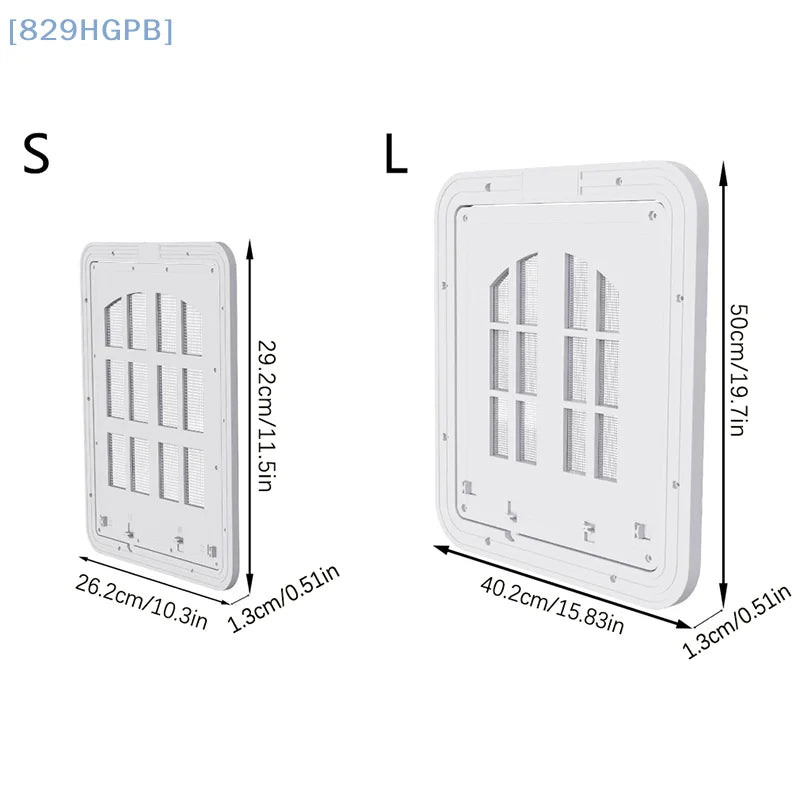 Chatière pour chat "Liberté Zen" – Modèle Magnétique Auto-Fermant