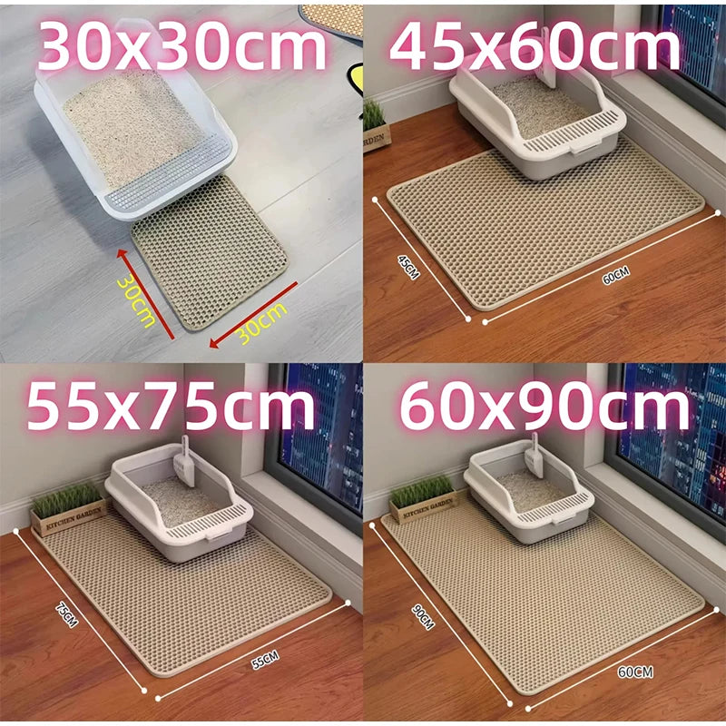 Tapis de Litière Double Couche – Modèle "CleanStep EVA Pro"