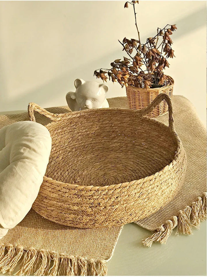 Cozy wicker basket - "L'Oseraie Féline"