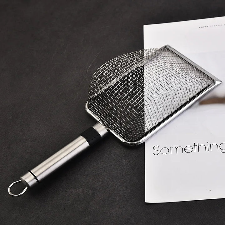 Pelle à litière en acier inoxydable haute efficacité