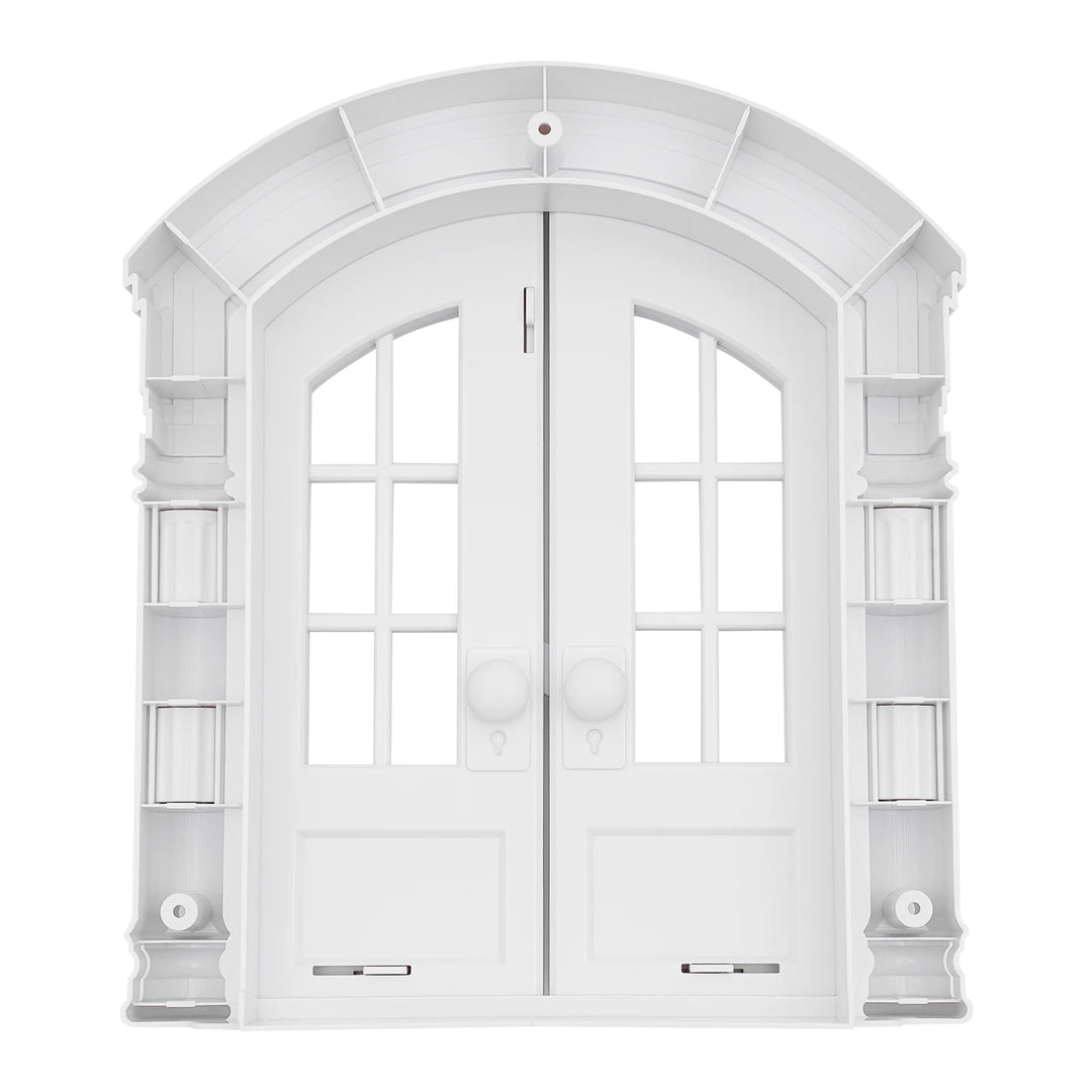 Chatière pour chat élégante et design "Maison Élégance" – Porte intérieure design avec ouverture 180°