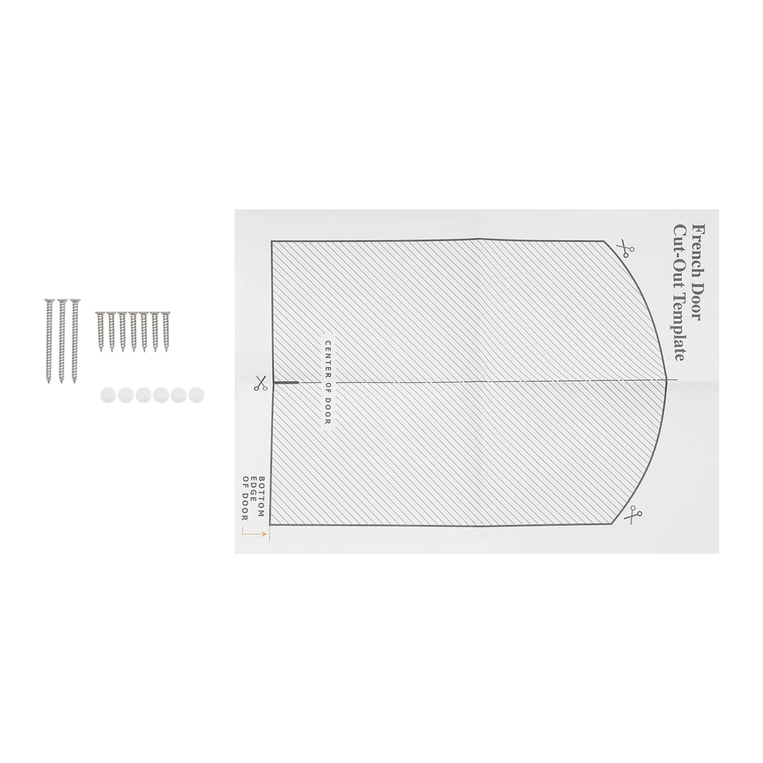 Chatière pour chat élégante et design "Maison Élégance" – Porte intérieure design avec ouverture 180°