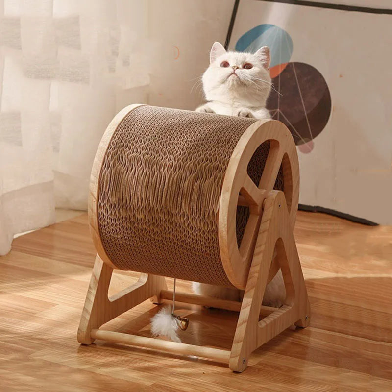 Roue d'Exercice pour Chat - Modèle "WhiskerWheel"