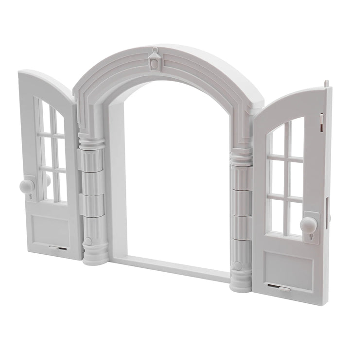 Chatière pour chat élégante et design "Maison Élégance" – Porte intérieure design avec ouverture 180°