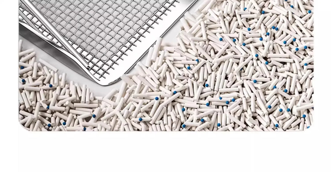 Pelle à litière double tamis inox 2-en-1 – Modèle "DualSift Pro"