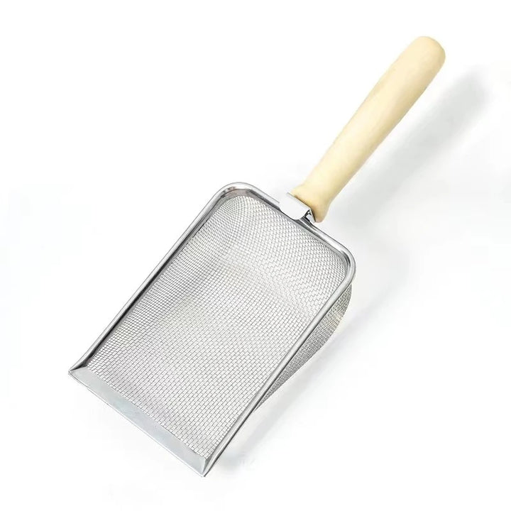 Pelle à litière métallique anti-adhérence – Modèle "SteelClean"