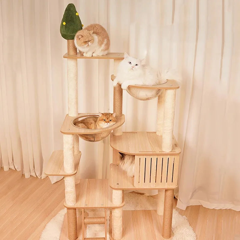 Arbre a chat design - Bois - Félissime